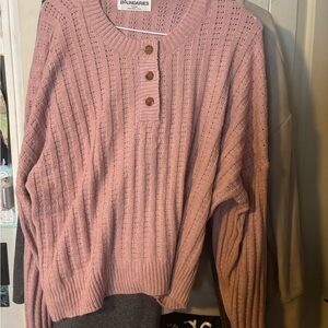 Pink Women's Sweater